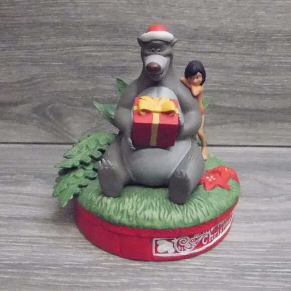 Vintage Disney Christmas 1995 For You Baloo Grolier Collectibles The Jungle Book - Picture 1 of 12